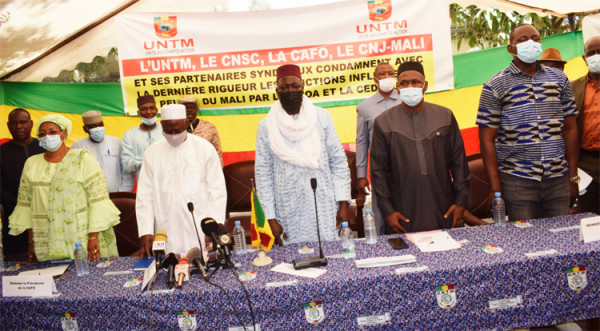UNTM : Un meeting en vue pour réaffirmer la souveraineté du mali