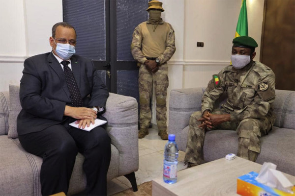 Mali-Mauritanie : Une délégation mauritanienne reçue par le président de la Transition