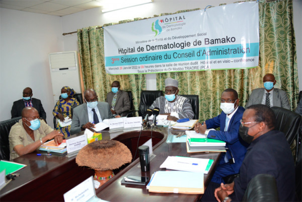 Hôpital de Dermatologie de Bamako : Le curseur sur l’amélioration continue des soins