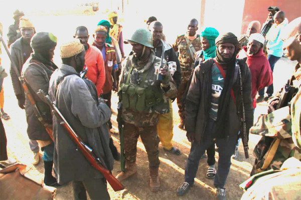 N’Golobabougou : Les soldats accueillis en libérateurs