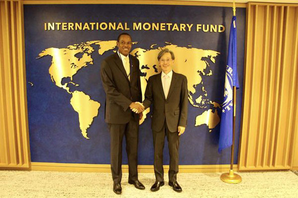 Washington : Le ministre Alousséni Sanou échange avec le directeur Général adjoint DU FMI