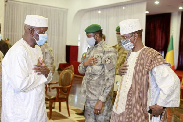 Koulouba : Le chef de l’État reçoit les vœux de la presse malienne