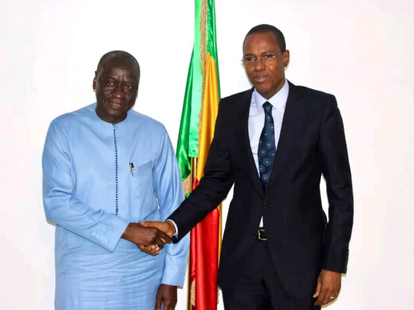 Mali : Le vice-président de la Banque mondiale reçu par le ministre de l’Économie Alousséni Sanou