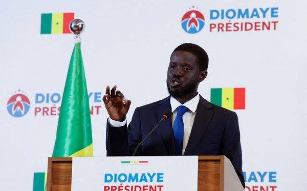 Sénégal : La victoire de Bassirou Diomaye Faye créditée de 54,28%(Résultats provisoires)